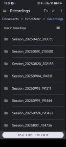 Bat AI - Select folder of recordings