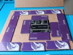 Test fitting offcuts around PCB and stencil