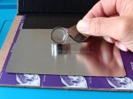 CAREFULLY check position of stencil