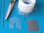 The 25mm wide house shape of 80 s/s mesh