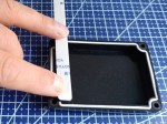 Measuring the first 10mm foam strip