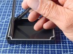 Measuring the first 10mm foam strip